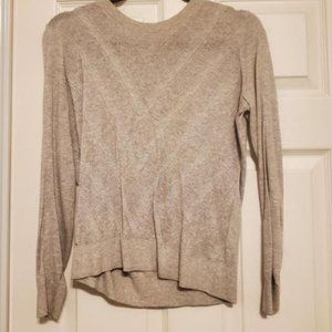 COPY - Banana Republic Light Gray Sweater Long Sleeved Shirt - XS